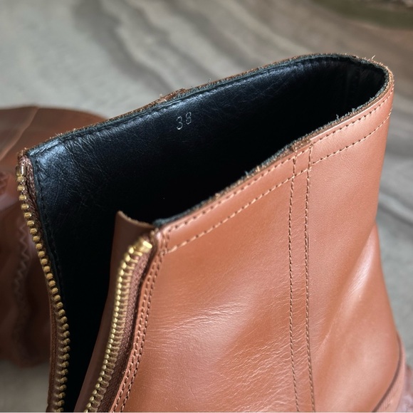 MARNI Brown Leather Ankle-High Boots - Picture 8 of 11